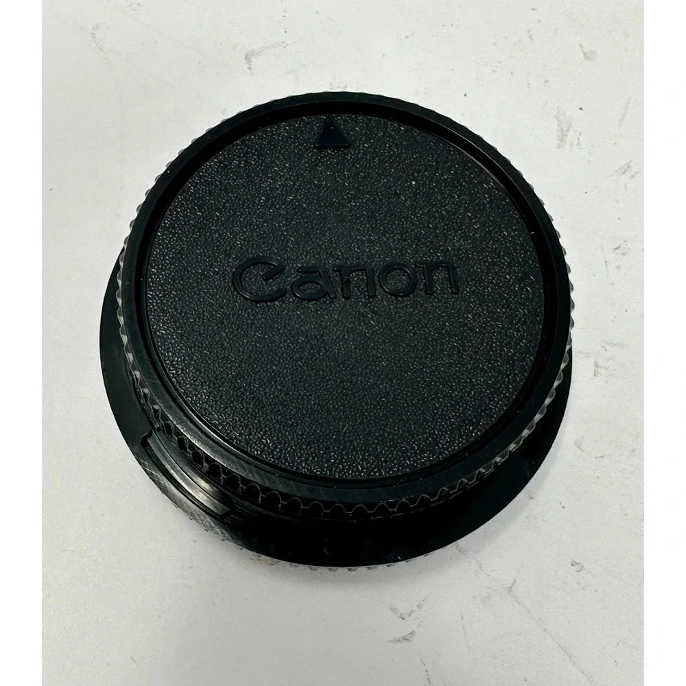 Canon EF EF-S Body Cap and Rear Lens Cap Set Black for EOS DSLR Cameras